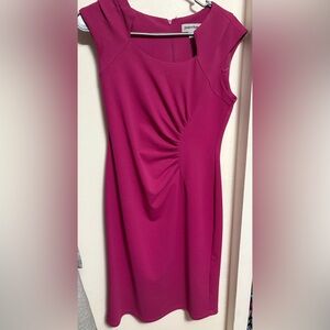 Shelby & Palmer Fuchsia Sleeveless Dress
